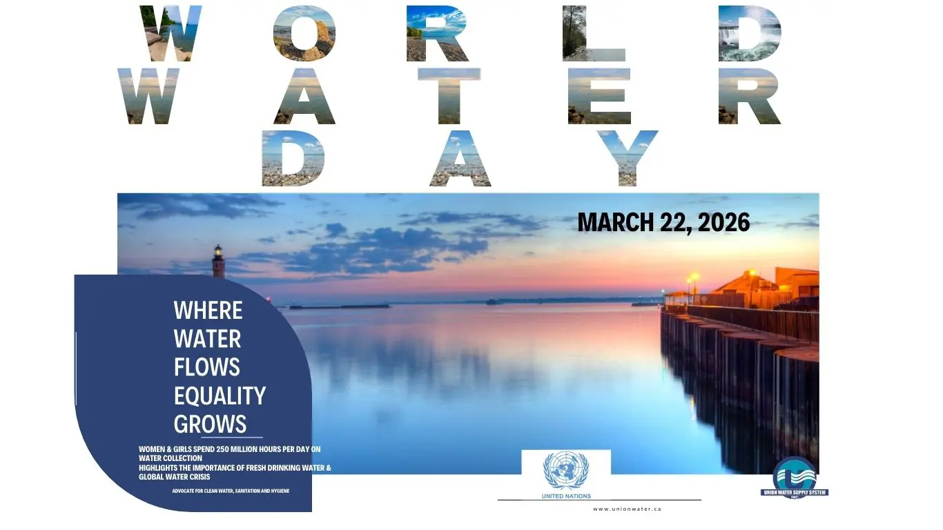 World Water Day March 22, 2026 | Union Water Supply System